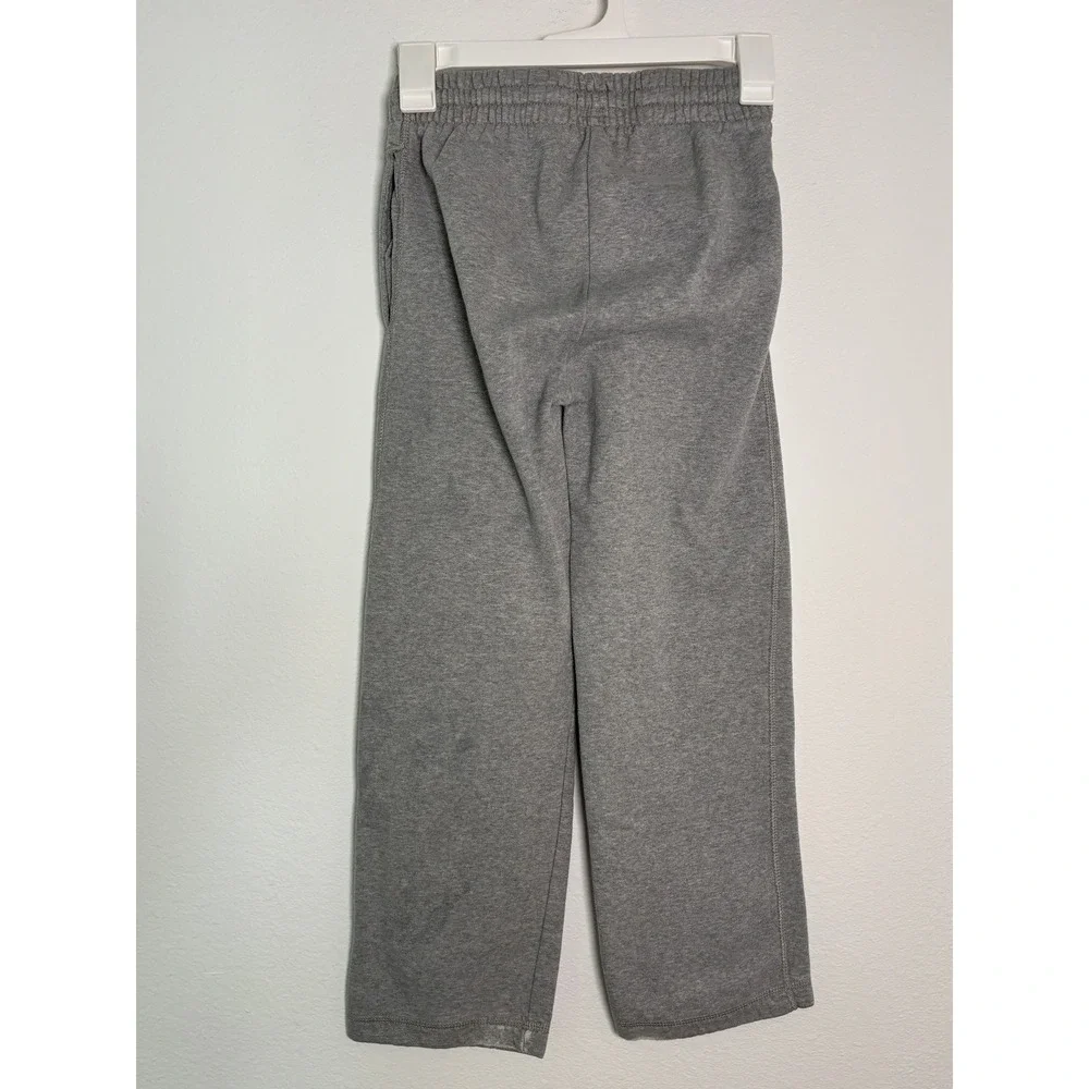 The Children's Place Boys Gray Fleece‎ Sweatpants Joggers Size M 7/8 Drawstring